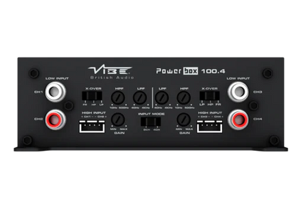 Vibe Audio -POWERBOX100.4M-V0 4 X 100W CLASS D 4 CHANNEL AMPLIFIER