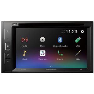 Pioneer AVH-A240BT Double DIN Stereo with 6.2" Touchscreen