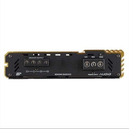 Bassface GT Audio GT-500/x1D Class D Monoblock Subwoofer Amplifier 500w RMS + Volt 4 Power Kit