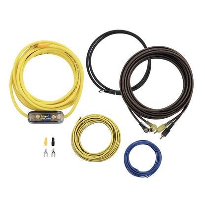 Bassface & GT Audio 8'' Basstube Sub/Amp Amplifier Power Kit Package