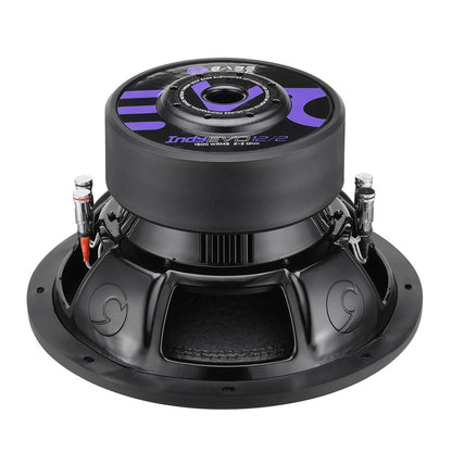 Bassface Indy EVO12/2 12" 30cm 2x2Ohm DVC Deep Bass Plus Subwoofer 1500w RMS (Sealed/Ported Enclosures)