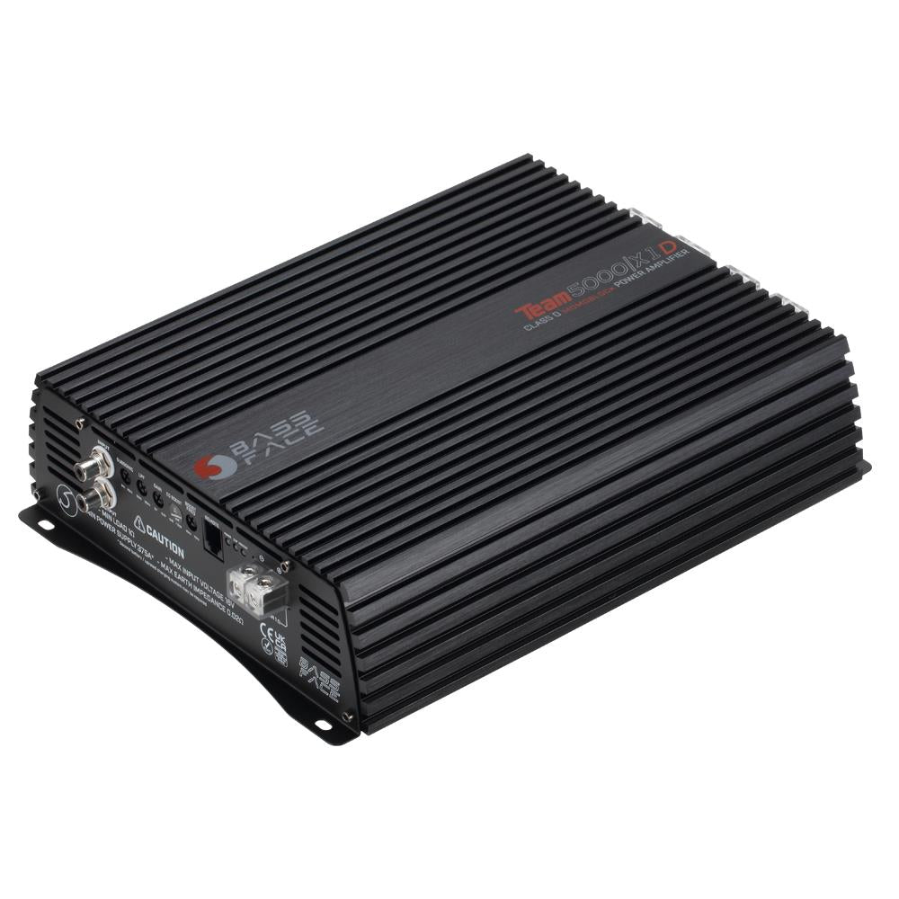 Bassface Team 5000/x1DFR Class D Monoblock Subwoofer Amplifier 5000w RMS