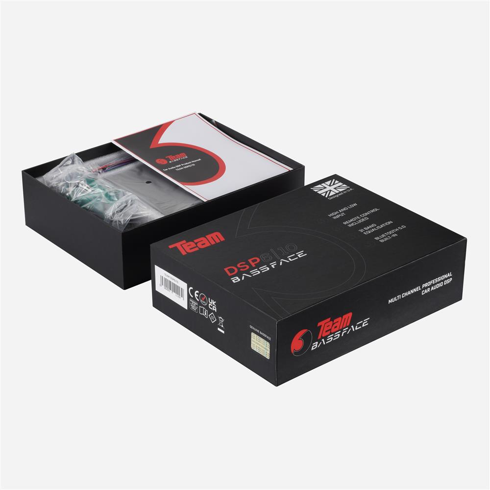 Bassface Team DSP6/10 8x25W Integrated Amplifier & Multi Channel Software Control DSP/Crossover/EQ