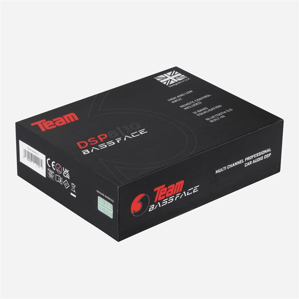 Bassface Team DSP6/10 8x25W Integrated Amplifier & Multi Channel Software Control DSP/Crossover/EQ