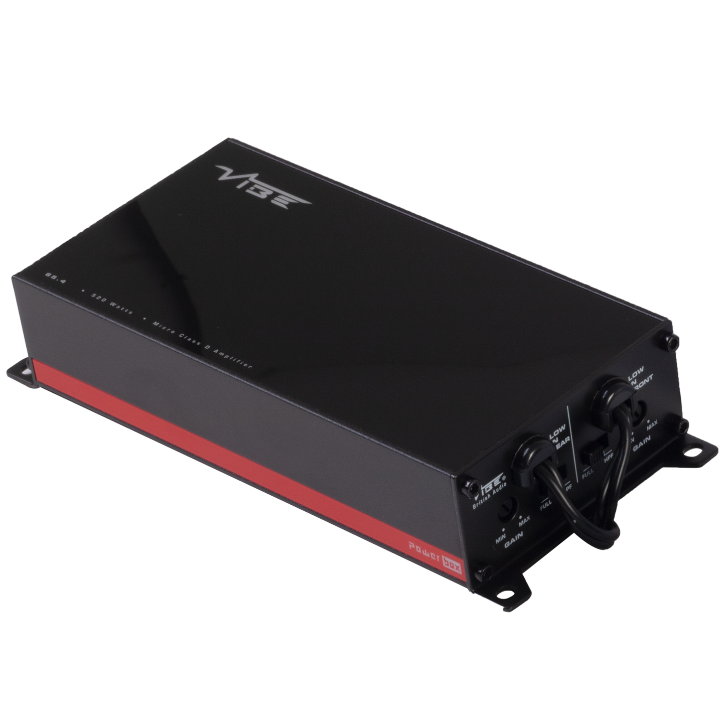 POWERBOX65.4M-V7 Vibe 520 Watts Powerbox Micro 4 Channel Amplifier