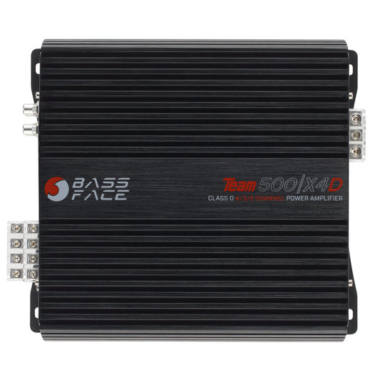 BASSFACE Team 500/x4D Class D 4 Channel Full Range Amplifier 2000w RMS