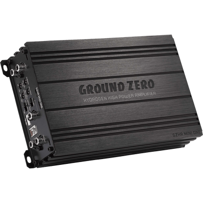 Ground Zero Hydrogen GZHA MINI ONE - 750W Class D Mono Channel Car Subwoofer Amplifier