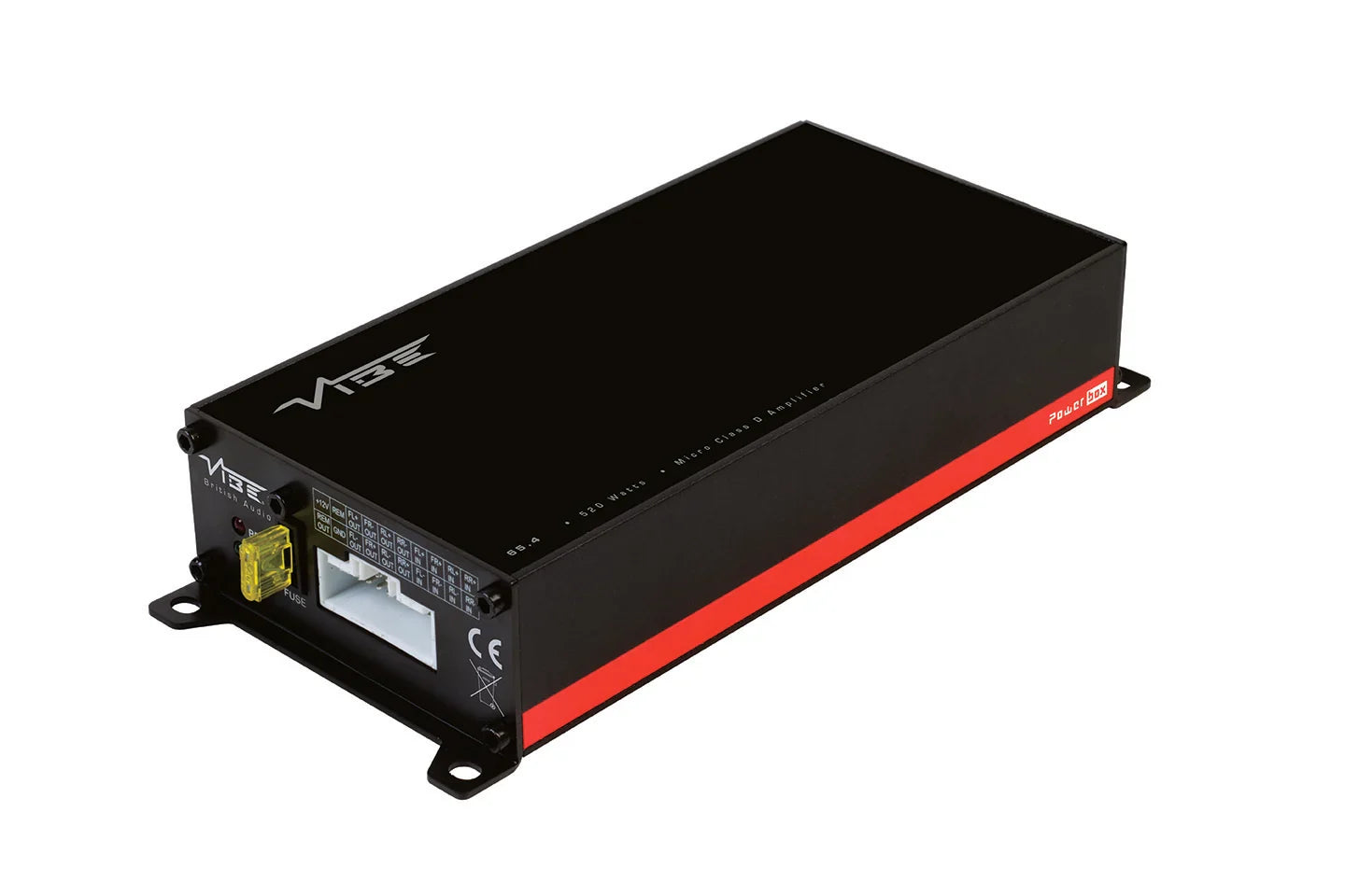 POWERBOX65.4M-V7 Vibe 520 Watts Powerbox Micro 4 Channel Amplifier